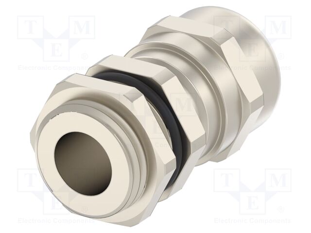 Cable gland; with long thread; PG9; IP68; Mat: brass; Entrelec