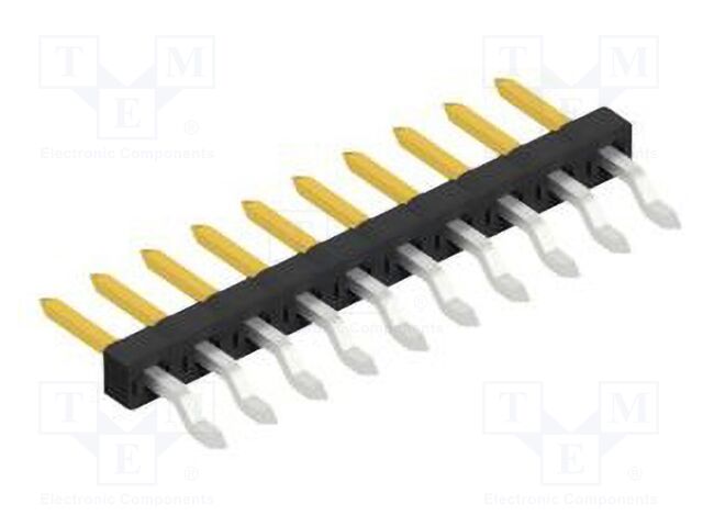Connector: pin strips; pin header; male; PIN: 10; 2mm; SMT; 1x10
