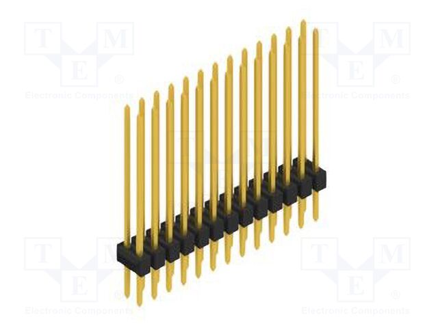 Connector: pin strips; pin header; male; PIN: 26; 2.54mm; THT; 2x13
