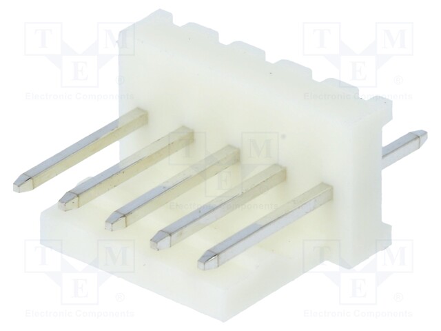 Socket; wire-board; male; PIN: 5; 2.54mm; THT; MAS-CON; tinned