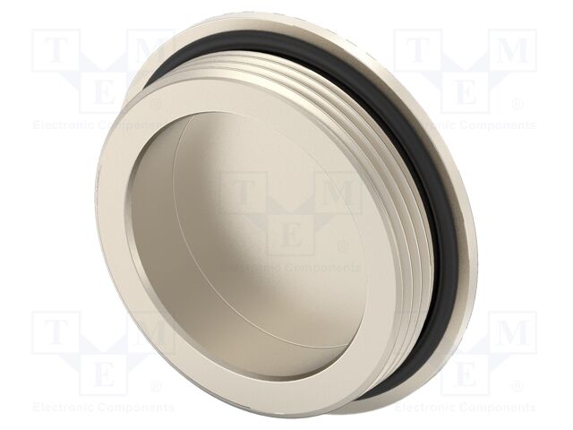 Stopper; brass; IP68; Entrelec; Gland: PG29; 11mm; Thread: PG