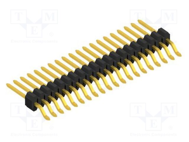 Connector: pin strips; pin header; male; PIN: 20; 1.27mm; SMT; 1x20