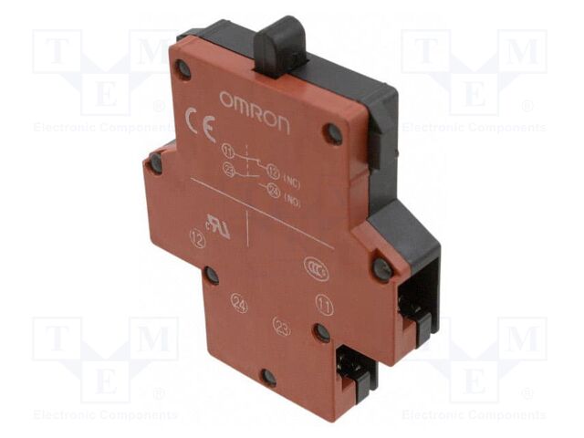 Contact block; 22mm; A22; Contacts: SPST-NO + SPST-NC