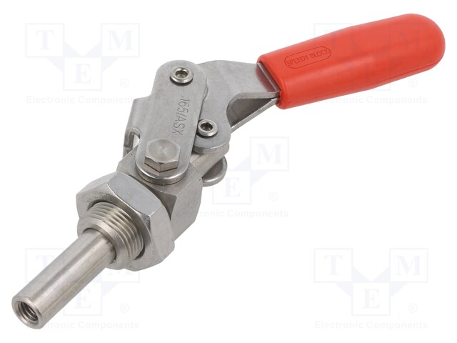 Plunger clamps; stainless steel; 5.4kN; Size: 165