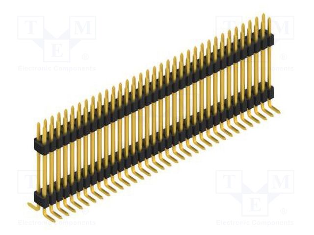 Connector: pin strips; pin header; male; PIN: 68; 1.27mm; SMT; 2x34