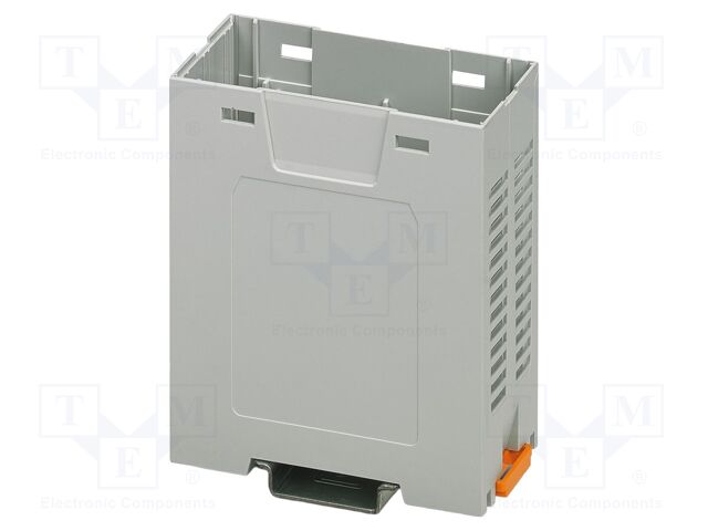 Enclosure base; grey; UL94V-0; EH 35; for DIN rail mounting