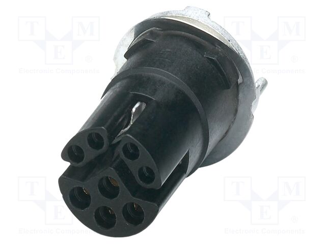 Connector: M12; contact insert; PIN: 8; 48V; straight; THR; Y