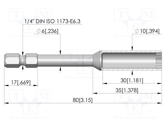 Tool: mounting tool; test needles