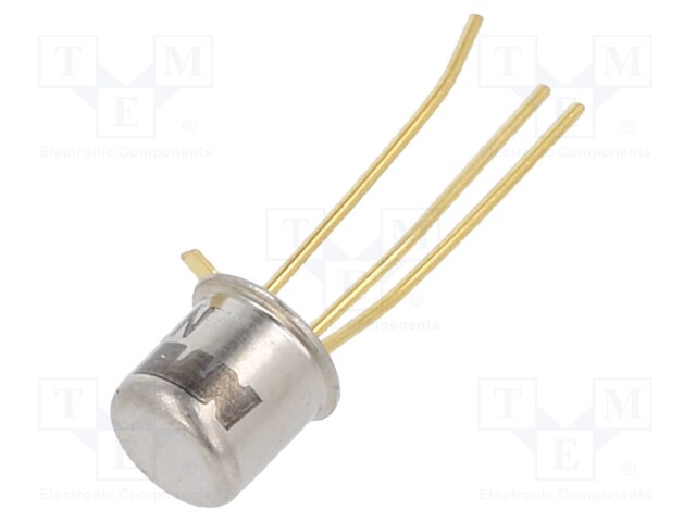 Transistor: PNP; bipolar; 15V; 0.2A; 1.2W; TO18