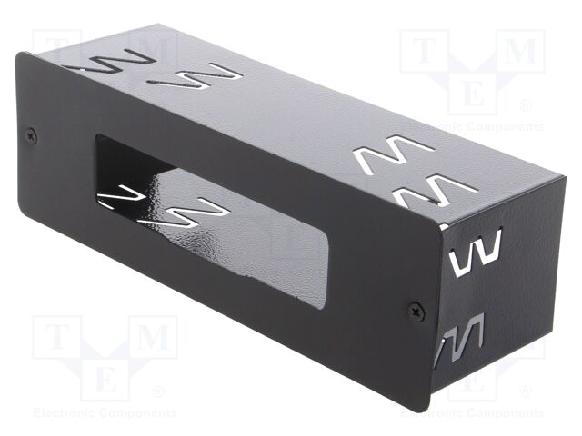 Mounting half frame for CB radio; President; with center hole