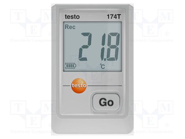 Data logger; temperature; IP65; ±0.5°C@(-30°C÷70°C); Resol: 0.1°C