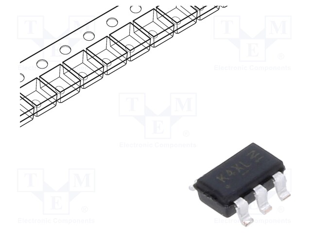 Transistor: P-MOSFET; unipolar; 30V; 5.9A; 2.5W; TSOP6