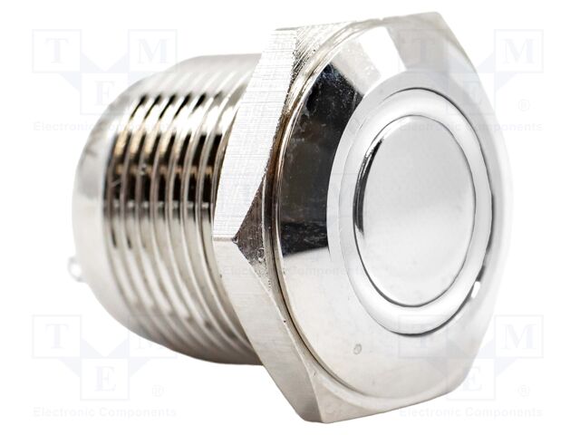 Switch: vandal resistant; Pos: 2; SPST-NO; 2A/48VDC; IP65; OFF-(ON)
