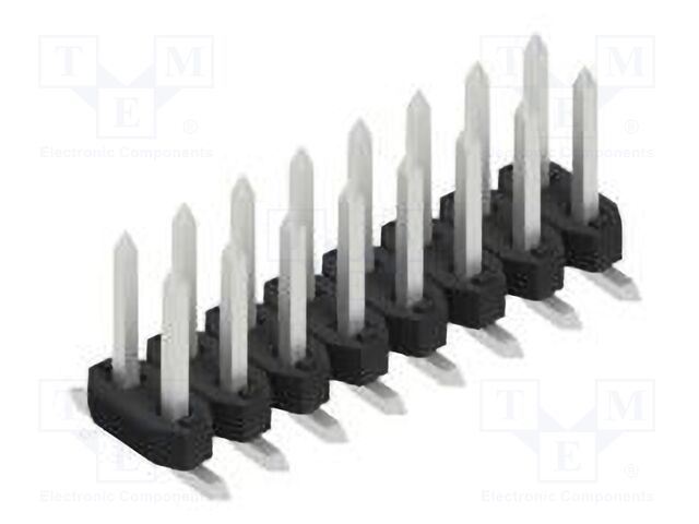 Connector: pin strips; pin header; male; PIN: 16; 2mm; SMT; 2x8; 100V