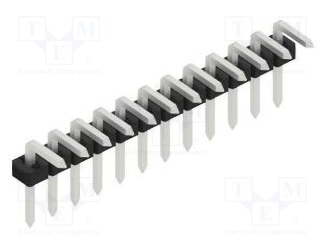 Connector: pin strips; pin header; male; PIN: 12; 2mm; THT; 1x12