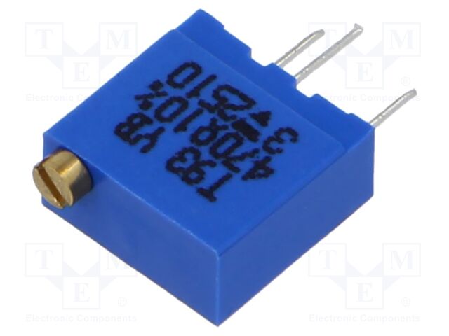 Potentiometer: mounting; 470Ω; THT; ±10%; cermet; -55÷125°C; 50pcs.