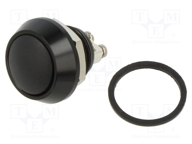 Switch: vandal resistant; Pos: 2; SPST-NO; 5A/24VDC; IP67; OFF-(ON)