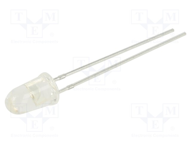 LED; 5mm; cyan; 15000÷32000mcd; 10°; Front: convex; 2.8÷3.5V; 60mW