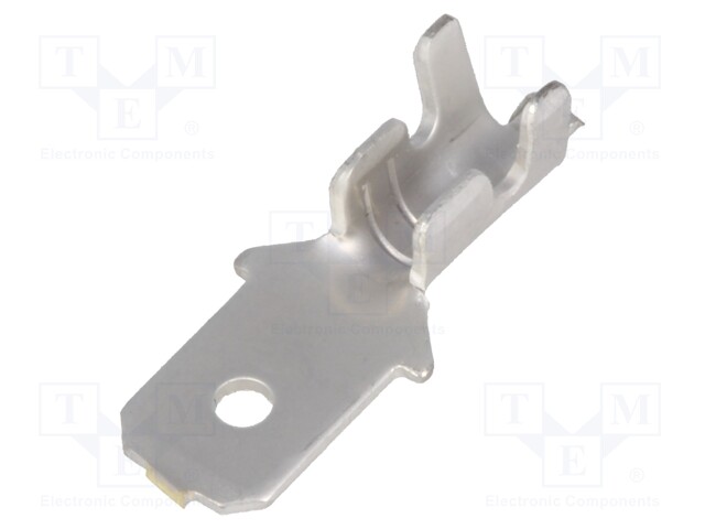 Terminal: flat; 4.8mm; 0.5mm; male; 0.3÷0.8mm2; crimped; for cable