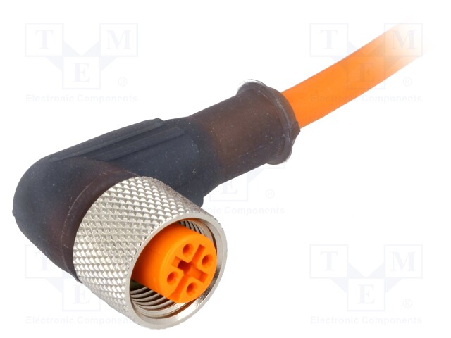 Plug; M12; PIN: 3; female; A code-DeviceNet / CANopen; 5m; cables