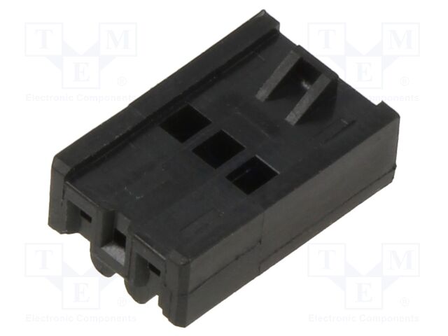 Plug; wire-board; female; Minimodul; 2.5mm; PIN: 3; w/o contacts