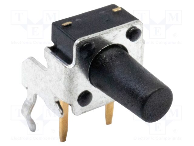 Microswitch TACT; SPST-NO; Pos: 2; 0.05A/12VDC; THT; none; 1.6N