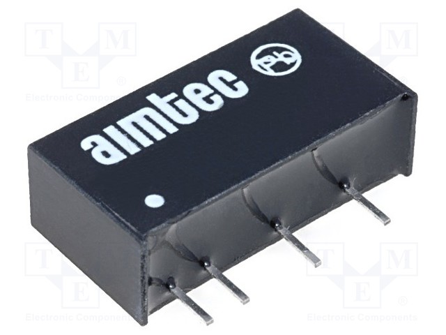 Converter: DC/DC; 2W; Uin: 10.8÷13.2V; 15VDC; Iout: 134mA