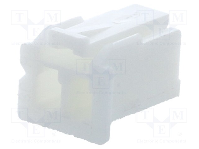 Plug; wire-board; female; 2.5mm; PIN: 2; w/o contacts; for cable