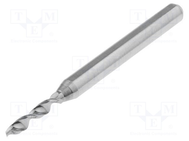 Drill bit; PCB; Ø: 1.85mm; L: 38.2mm; 1/8" (3,175mm)