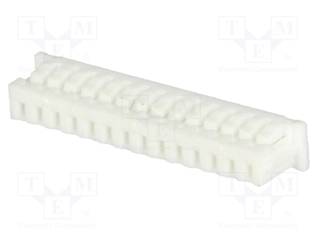 Plug; wire-board; female; PicoBlade; 1.25mm; PIN: 14; w/o contacts