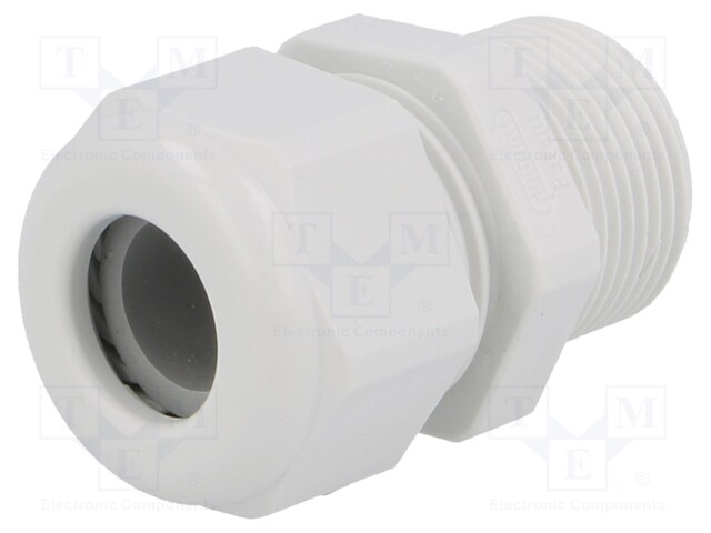 Cable gland; with long thread; PG16; IP68; Mat: polyamide; UL94V-0