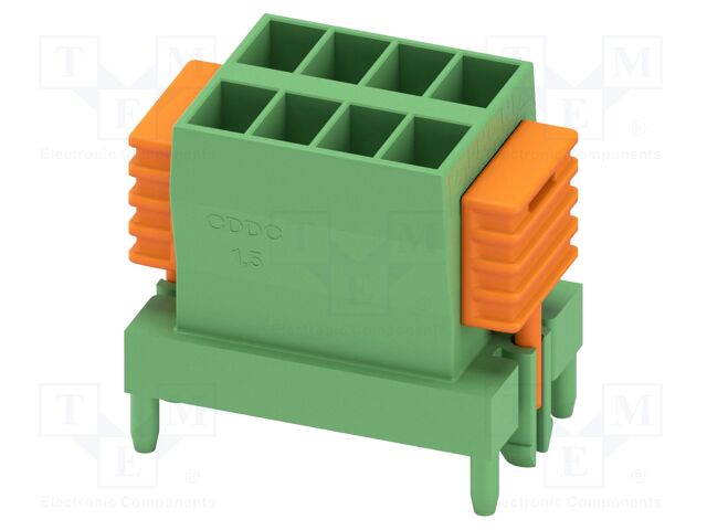 PCB direct plug, nominal cross section: 1.5 mm?, color: gree