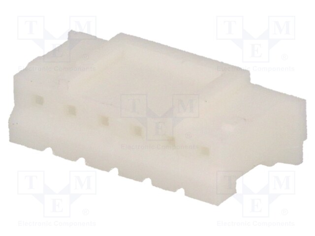 Plug; wire-board; female; NXG; 2mm; PIN: 6; w/o contacts; for cable