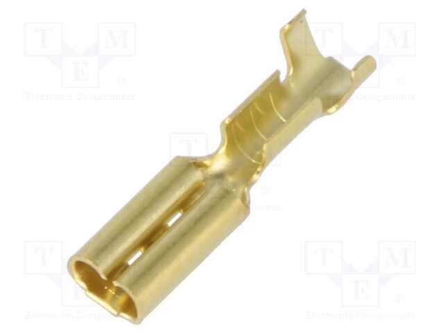 Terminal: flat; 2.8mm; 0.5mm; female; 0.3÷0.5mm2; crimped; straight