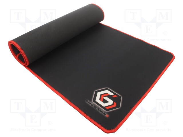 Mouse pad; black,red; 900x350x3mm