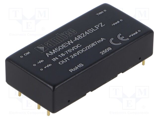 Converter: DC/DC; Protection: short circuit protection SCP