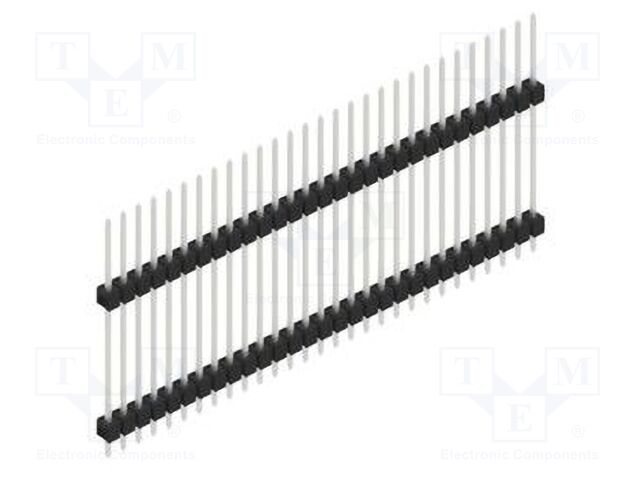 Connector: pin strips; pin header; male; PIN: 29; 2.54mm; THT; 1x29