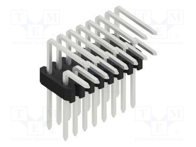 Connector: pin strips; pin header; male; PIN: 16; 1.27mm; THT; 2x8