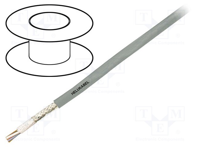 Wire: control cable; SUPERTRONIC®-C-PURO; 18x0,34mm2; PUR; grey