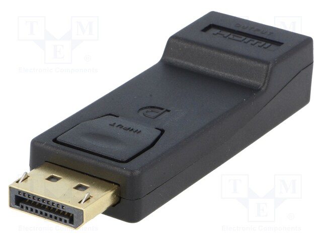 Adapter; DisplayPort plug,HDMI socket