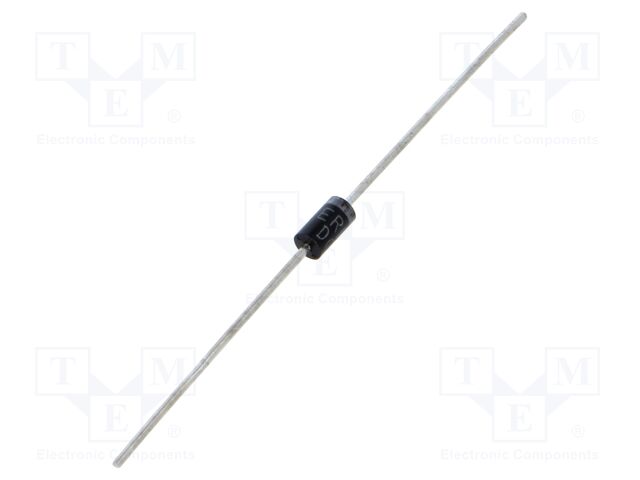 Diode: rectifying; THT; 1kV; 1A; Ammo Pack; Ifsm: 30A; DO41; 100ns