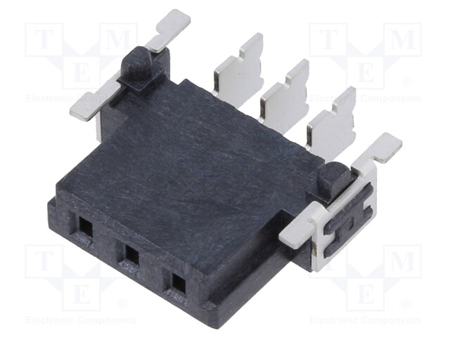 Connector: PCB to PCB; female; PIN: 3; 2.54mm; -55÷125°C; 21A; SMT