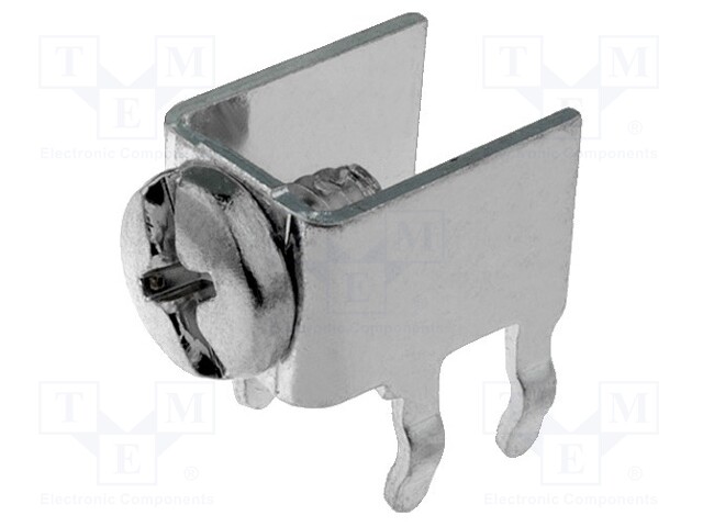 Terminal: screw terminal; THT,screw terminal; silver; 7.5x5mm