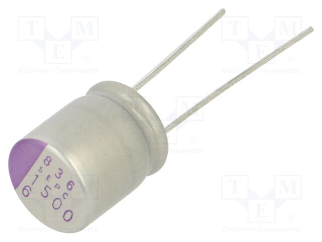 Capacitor: polymer; 1.5mF; 6.3VDC; ESR: 10mΩ; SEPC; SMD; ±20%