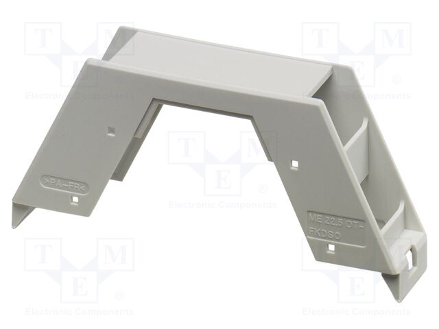 Upper housing; grey; ME 22,5; X: 22.6mm; Y: 99mm; Z: 45.85mm