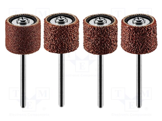 Grinding tape; Ø: 12.7mm; Holder: plunger; 102pcs.