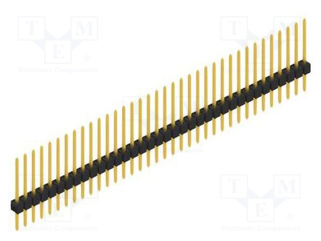 Connector: pin strips; pin header; male; PIN: 36; 2.54mm; THT; 1x36