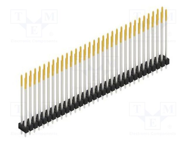 Connector: pin strips; pin header; male; PIN: 64; 2.54mm; THT; 2x32