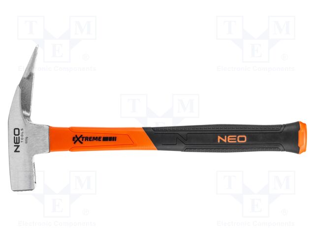 Hammer; carpenter; 600g; fiberglass