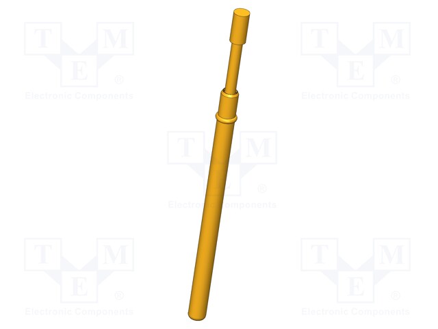 Test needle; Operational spring compression: 4mm; 8A; Ø: 1.5mm